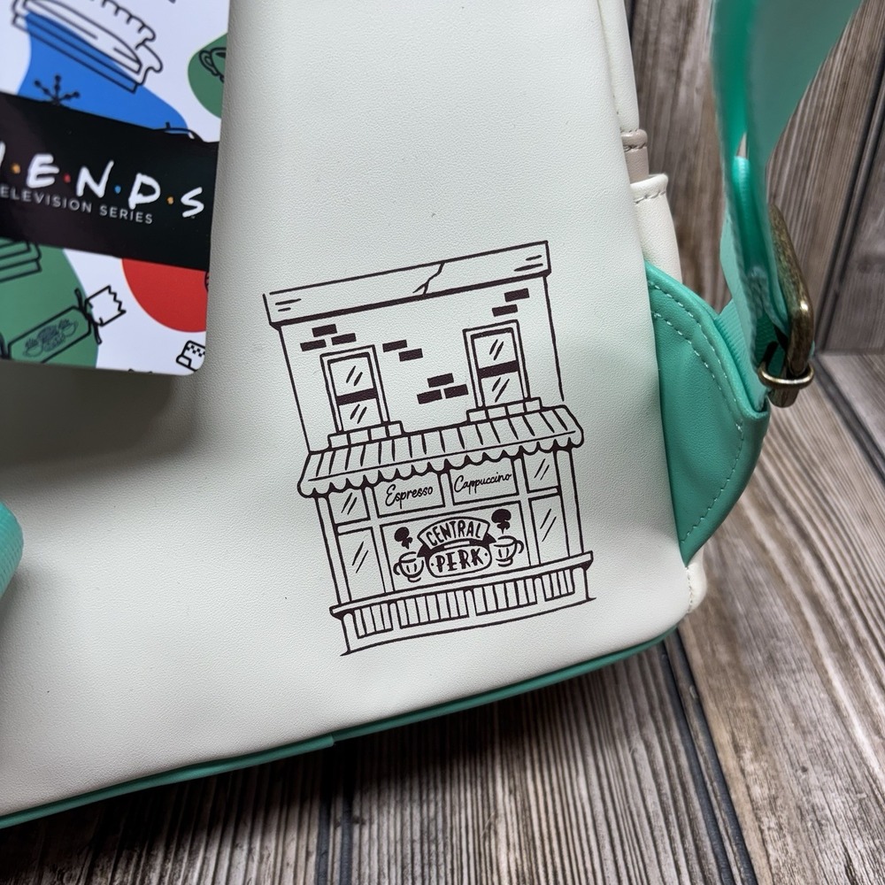 Loungefly Warner Brothers Friends Central Perk Mini Backpack - Picture 5 of 6